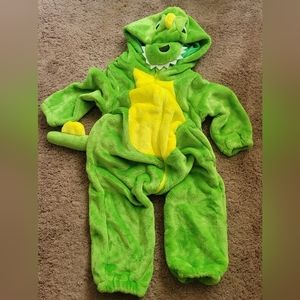 Green Dinosaur Kids Halloween Costume